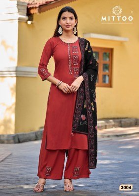 Mittoo Noorika  Kurti Pant with Dupatta kurti pant with dupatta Catalogs