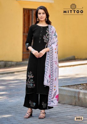 Mittoo Noorika  Kurti Pant with Dupatta kurti pant with dupatta Catalogs
