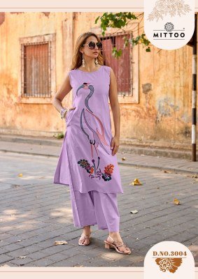 Mittoo Udaan Dhabu Cotton Kurti Pant Set with Khatli Work (S–3XL) kurtis catalogs