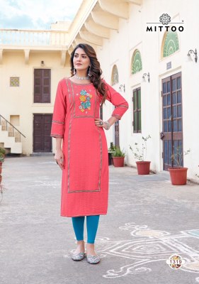 Mittoo by Palak vol 37 heavy rayon embroidered fancy kurti catalogue at low rate kurtis catalogs