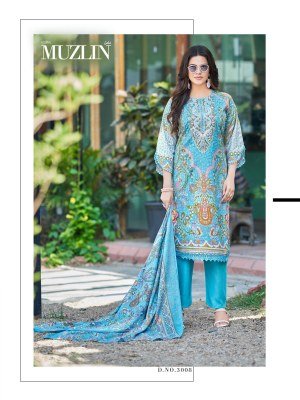Mizaj Muzlin Vol 3 Premium Soft Cotton Designer Dress Material dress material catalogs