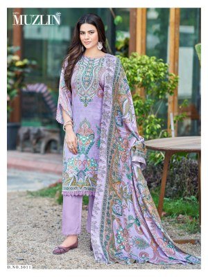 Mizaj Muzlin Vol 3 Premium Soft Cotton Designer Dress Material dress material catalogs