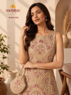 Mohilya D.No. 1122 Vichitra Indo-Western 3-Piece Combo Set wholesale catalogs