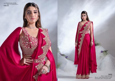 Mohmanthan 24600 Aura by mahotsav Designer ready to wear saree catalogue at wholesale rate sarees catalogs