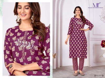 Moksh International Magic Vol 1 Premium Royal Silk Handwork Suit Set Kurti Collection Wholesale kurtis catalogs