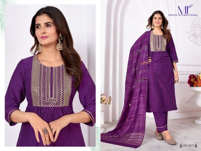 Moksh international by Rangoli vol 1 heavy embroidered kurti pant and dupatta catalogue at wholesale price readymade suit catalogs