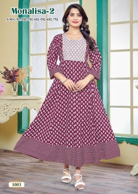Monalisa 2 heavy reyon gold print embroidered neck kurti catalogue at affordble rate kurtis catalogs