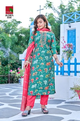 Monica by Chhaya kurti heavy modal printed fancy kurti pant and dupatta catalogue readymade suit catalogs