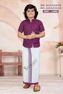 Mr Madharasi Trendy Slub Cotton Plain Shirt with Lungi catalogue at affordable rate mens shirts
