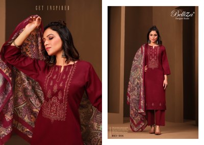 Mughal garden vol 2 by belliza cotton mal mal Dress material unstitched suits catalogue at wholesale price  salwar kameez catalogs