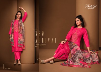 Mughal garden vol 2 by belliza cotton mal mal Dress material unstitched suits catalogue at wholesale price  salwar kameez catalogs