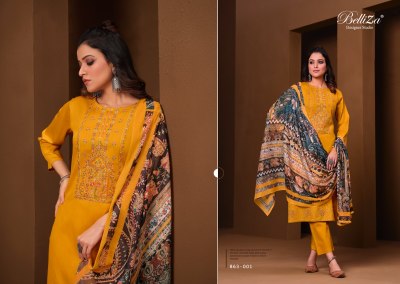 Mughal garden vol 2 by belliza cotton mal mal Dress material unstitched suits catalogue at wholesale price  salwar kameez catalogs