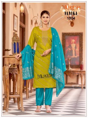Mukesh Vanika  Embroidered Kurti Pant with Dupatta kurti pant with dupatta Catalogs