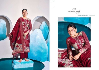 Mumtaz Arts Vintage Vougue Pure Muslin Digital Printed Unstitched Dress Material catalogue wholesale rate  salwar kameez catalogs