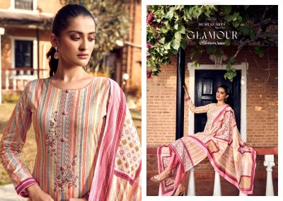 Mumtaz Arts by Blossom pure karachi lawn cambric karachi suit catalogue at affordable rate Karachi suits catalogs