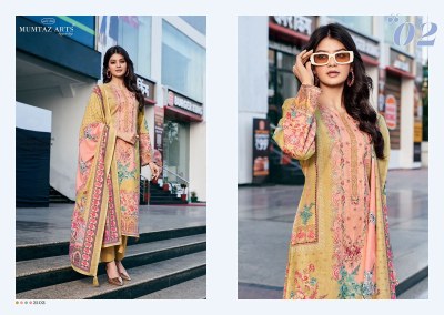 Mumtaz Arts by Fashion bazaar pure karachi lawn digital printed dress material catalogue at low rate salwar kameez catalogs