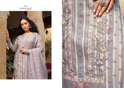 Mumtaz Arts by Mayna pure satin printed embroidered unstitched salwar kameez catalogue at affordable rate salwar kameez catalogs