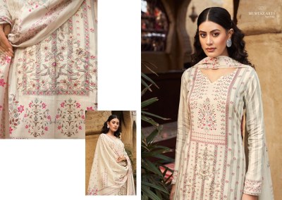 Mumtaz Arts by Mayna pure satin printed embroidered unstitched salwar kameez catalogue at affordable rate salwar kameez catalogs