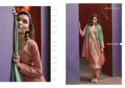 Mumtaz Arts by Vaatika pure lawn cotton digital printed unstitched dress material catalogue salwar kameez catalogs