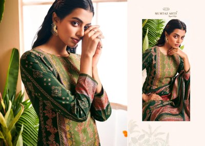 Mumtaz Arts launch Nayaab presnt embroidered and digital printed unstitched salwar suit catalogue at low rate  pakistani suit catalogs