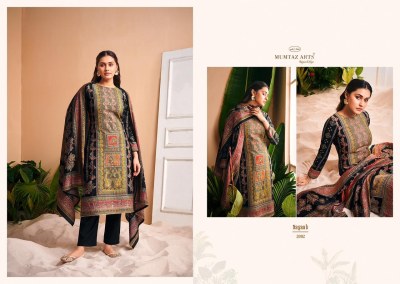 Mumtaz Arts launch Nayaab presnt embroidered and digital printed unstitched salwar suit catalogue at low rate  pakistani suit catalogs