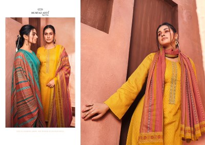 Mumtaz Arts present Gazal pure viscose jam satin with embroidered unstitched dress material catalogue at wholesale rate salwar kameez catalogs