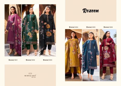Mumtaz Arts present Rozeen pure viscose muslin digital embroidered unstitched dress material catalogue at wholesale price salwar kameez catalogs