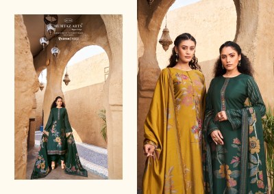 Mumtaz Arts present Rozeen pure viscose muslin digital embroidered unstitched dress material catalogue at wholesale price salwar kameez catalogs