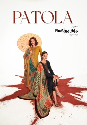 Mumtaz Artstm by patola designer unstitched salwar kameez catalogue at low rate Mumtaz Arts 