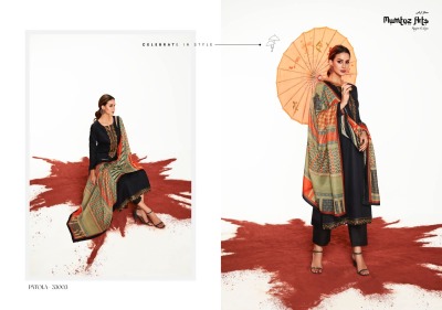Mumtaz Artstm by patola designer unstitched salwar kameez catalogue at low rate salwar kameez catalogs