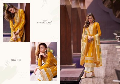 Mumtaz arts by Samaa pure lawn cambric digital printed unstitched salwar kameez catalogue at low rate salwar kameez catalogs