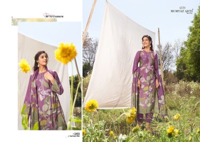 Mumtaz arts by Spring Villa pure muslin digital foil printed unstitched dress material catalogue salwar kameez catalogs