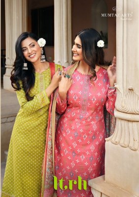 Mumtaz arts present ITRH digital printed unstitched salwar kameez catalogue at low rate Mumtaz Arts 