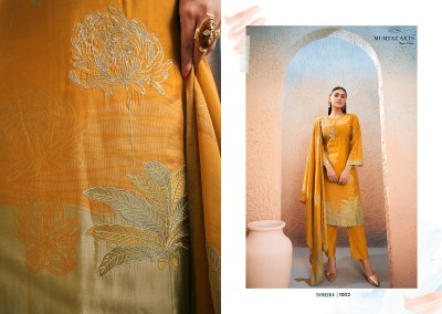 Mumtaz arts present Taneira pure viscose digital foil print  embroidered salwar kameez catalogue at wholesale rate salwar kameez catalogs