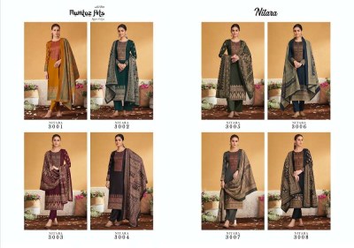 Mumtaz arts presents Nitara pure viscose jam satin designer salwar kameez wholesaler price in India  salwar kameez catalogs
