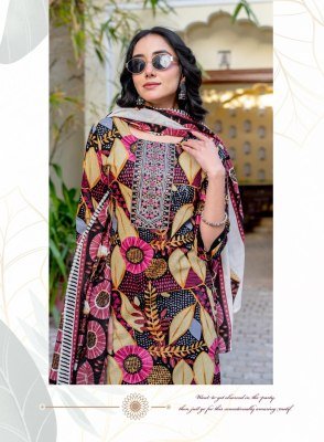 Mystic 9 Roshni Vol 1 Cambric Cotton Straight Kurti Set with Printed Dupatta (M–3XL) readymade suit catalogs