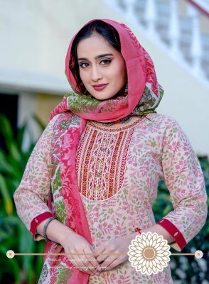 Mystic 9 Roshni Vol 1 Cambric Cotton Straight Kurti Set with Printed Dupatta (M–3XL) readymade suit catalogs