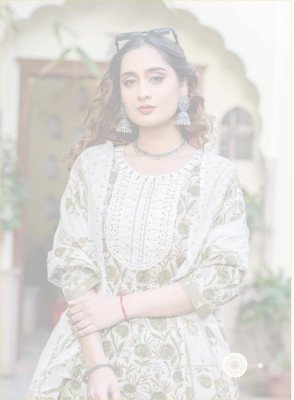 Mystic 9 Roshni Vol 1 Cambric Cotton Straight Kurti Set with Printed Dupatta (M–3XL) readymade suit catalogs