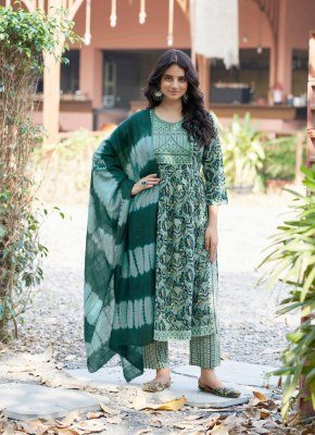 Mystic 9  Simran Vol 8 Premium Nayra Cut Rayon Suit with Exclusive Embroidery Work Pant And Chanderi Dupatta Wholesale  kurtis catalogs