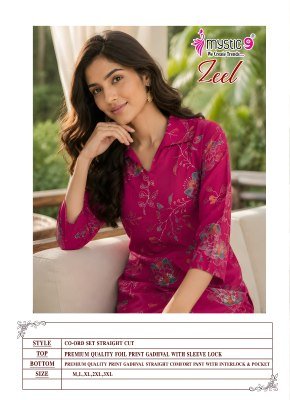 Mystic 9 Zeel Vol-3 Gadhval Cotton Co-Ord Set co ord set catalogs