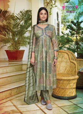 Mystic 9 by Monalisha vol 2 premium quality foil print readymade suit catalogue readymade suit catalogs