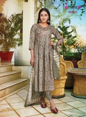 Mystic 9 by Monalisha vol 2 premium quality foil print readymade suit catalogue readymade suit catalogs
