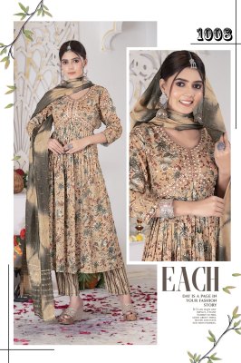 Mystic 9 by Pooja vol 2 heavy reyon foil printed readymade suit catalogue at affordable rate readymade suit catalogs