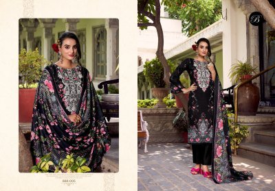 NAIRA VOL 115 by BelliZa Designer Studio Premium 100  Pure Cotton Top with Heavy Self Embroidery Digital Print MAL MAL Cotton Dupatta and Cotton Botto readymade suit catalogs