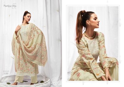 NIKHAR by Mumtaz arts pure lawn cambric embroidered  dress material catalogue  dress material catalogs