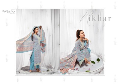 NIKHAR by Mumtaz arts pure lawn cambric embroidered  dress material catalogue  dress material catalogs