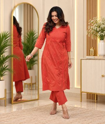 NOOR-E-CHIKANKARI ANGRAKHA Shifli Luxe Cotton Angrakha Size wise Combo Set