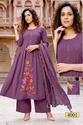Naaz Vol 1 Roman Silk Heavy Embroidery Sequence Work Designer 3 Piece Suit Set kurti pant with dupatta Catalogs