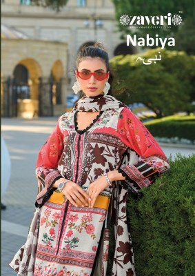 Nabiya by zaveri print cotton digital printed fancy readymade suit catalogue at low rate Zaveri  women beauty 