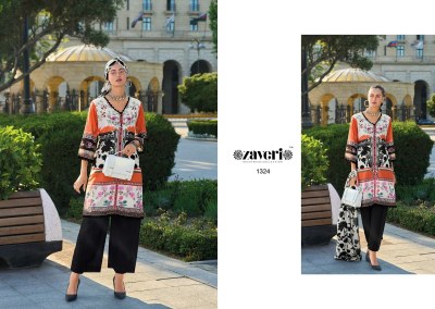 Nabiya by zaveri print cotton digital printed fancy readymade suit catalogue at low rate readymade suit catalogs